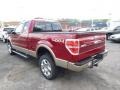 2014 Ruby Red Ford F150 XLT SuperCab 4x4  photo #6