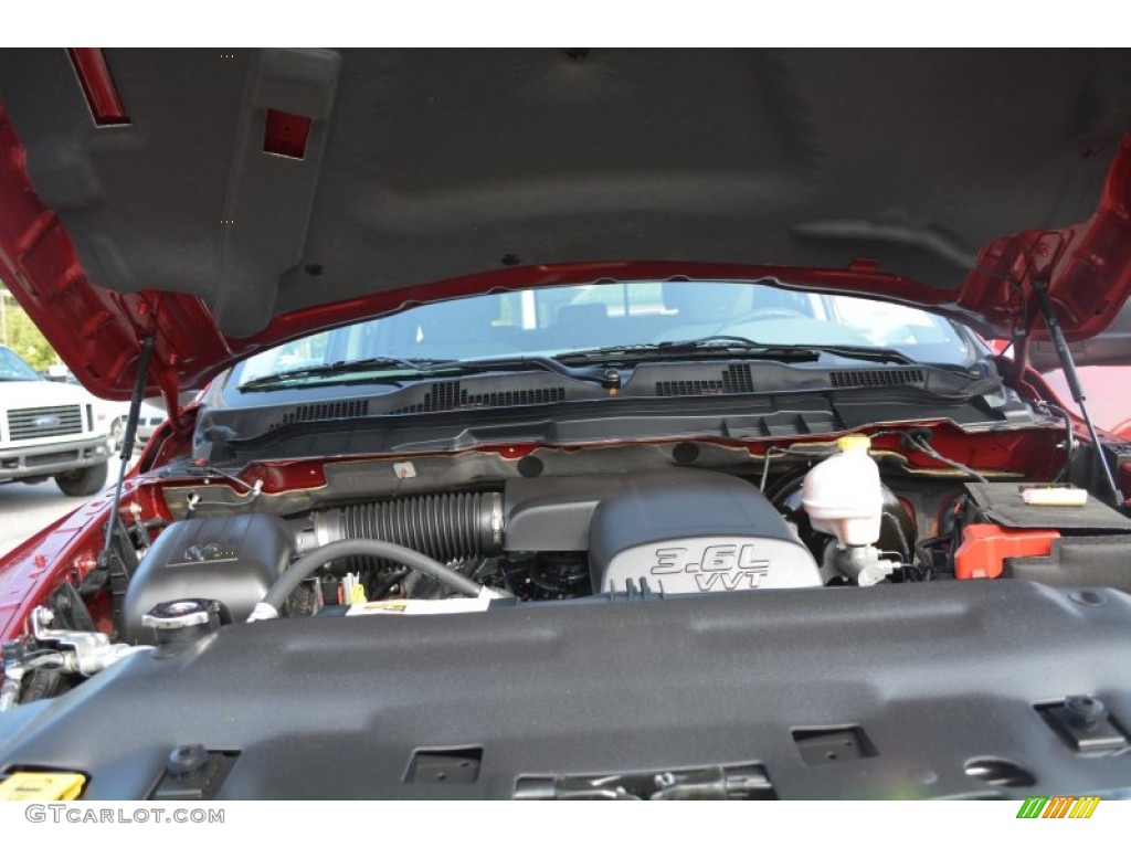 2014 1500 SLT Quad Cab - Deep Cherry Red Crystal Pearl / Black/Diesel Gray photo #10