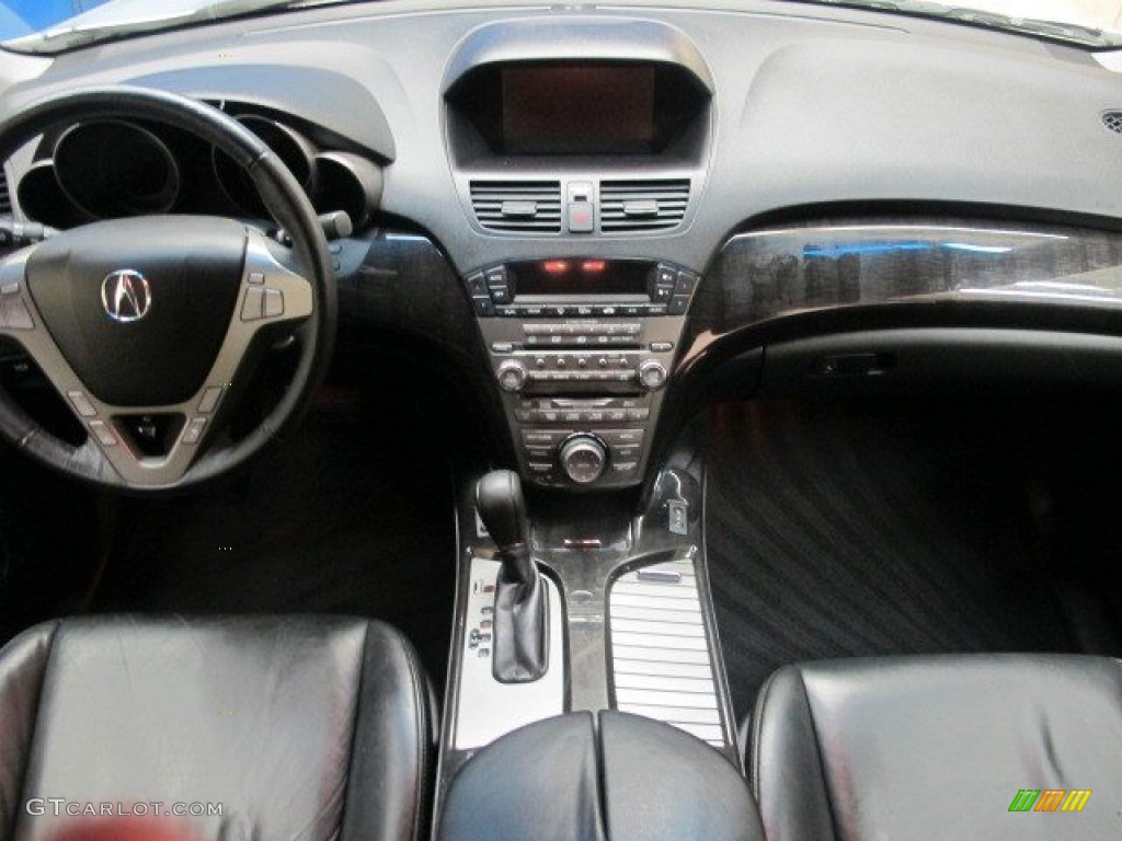 2008 Acura MDX Technology Ebony Dashboard Photo #95421384