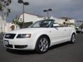 2006 Arctic White Audi A4 1.8T Cabriolet  photo #1