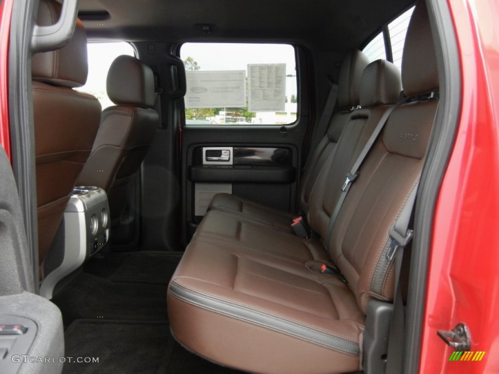 2012 Ford F150 Platinum SuperCrew 4x4 Rear Seat Photos