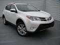 2014 Blizzard White Pearl Toyota RAV4 Limited  photo #1