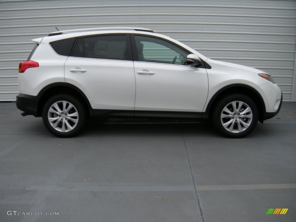 Blizzard White Pearl 2014 Toyota RAV4 Limited Exterior Photo #95421855