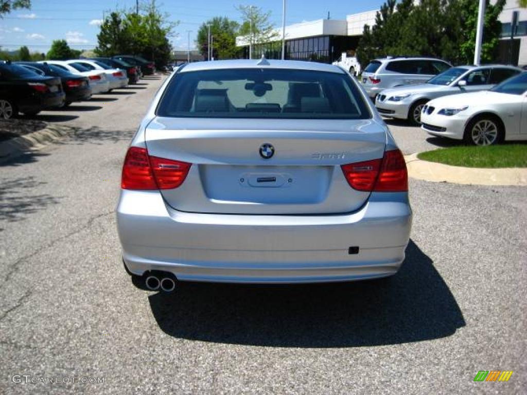 2009 3 Series 328xi Sedan - Titanium Silver Metallic / Grey Dakota Leather photo #4