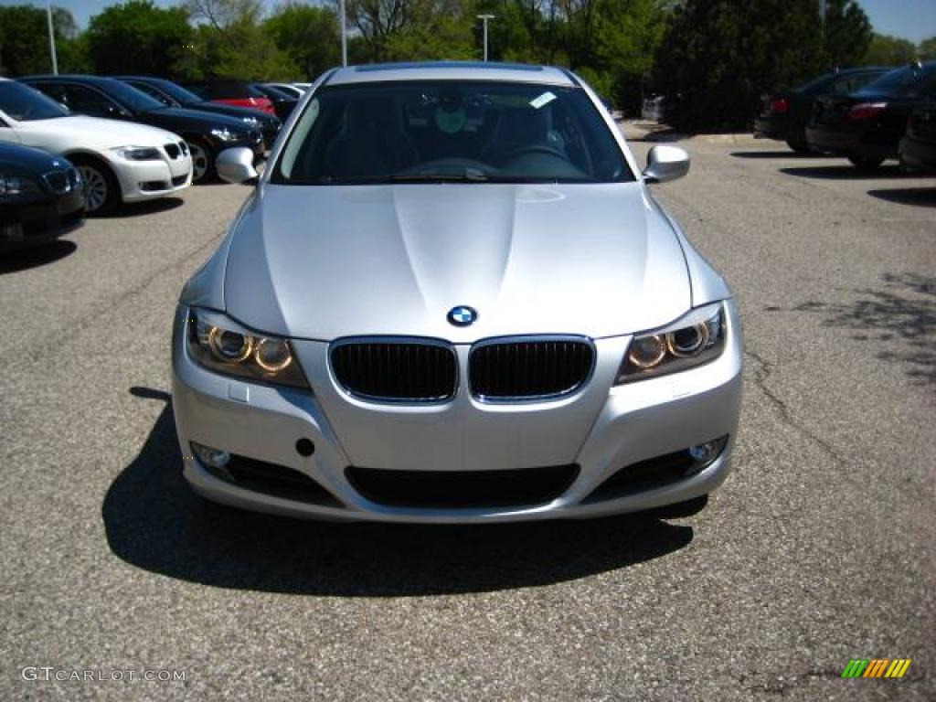 2009 3 Series 328xi Sedan - Titanium Silver Metallic / Grey Dakota Leather photo #8