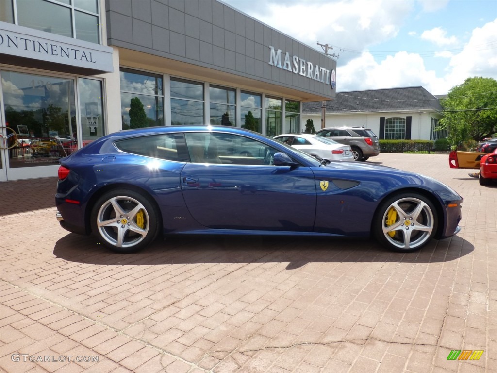 Blu Tour de France (Dark Blue Metallic) 2012 Ferrari FF Standard FF Model Exterior Photo #95422233