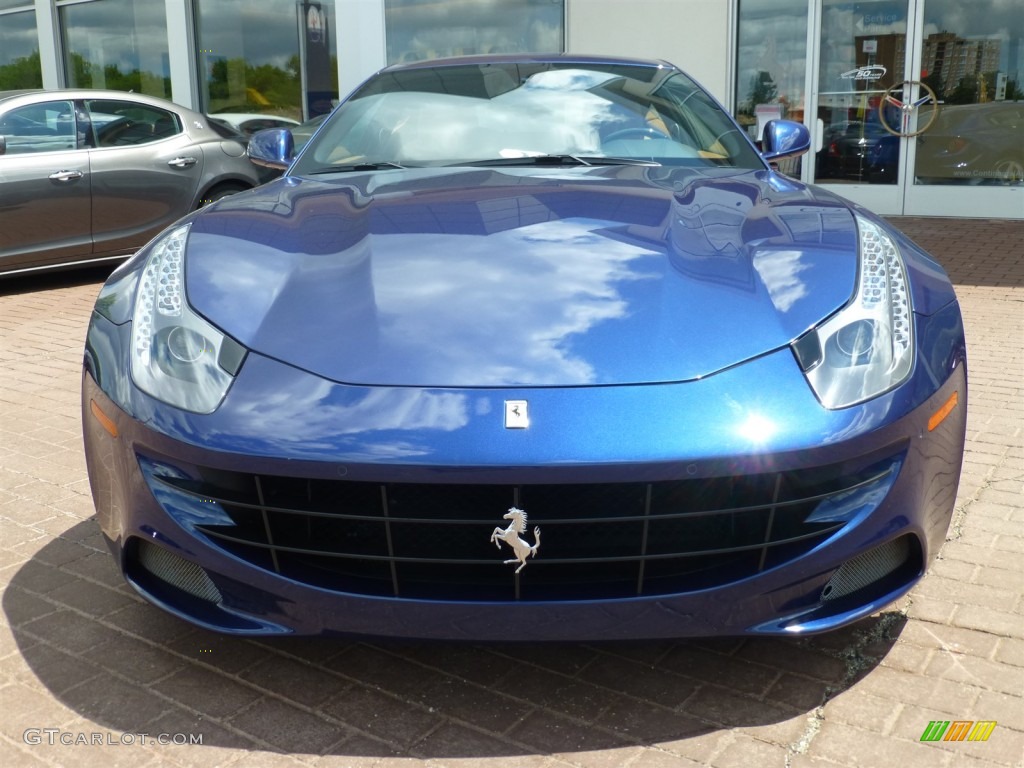 Blu Tour de France (Dark Blue Metallic) 2012 Ferrari FF Standard FF Model Exterior Photo #95422278