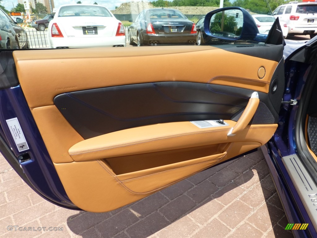 2012 Ferrari FF Standard FF Model Cuoio Door Panel Photo #95422365