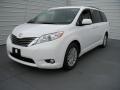 2014 Super White Toyota Sienna XLE  photo #7