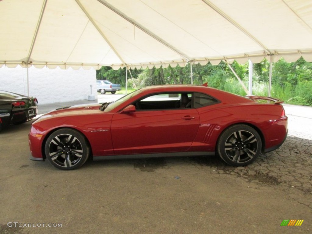 2014 Camaro ZL1 Coupe - Red Rock Metallic / Black photo #2