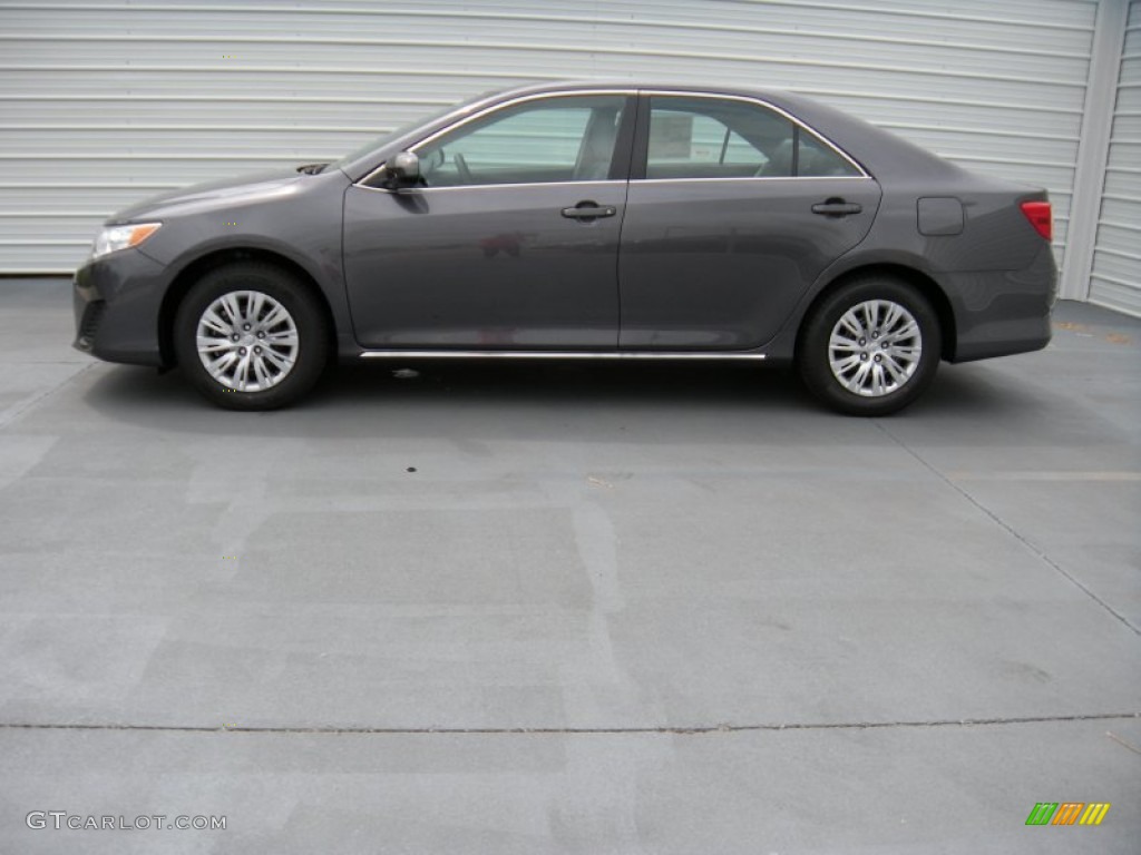 2014 Camry LE - Magnetic Gray Metallic / Ash photo #6