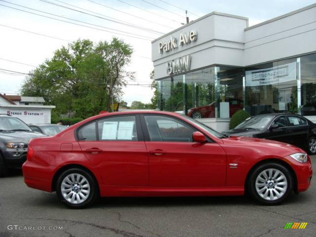 Crimson Red BMW 3 Series