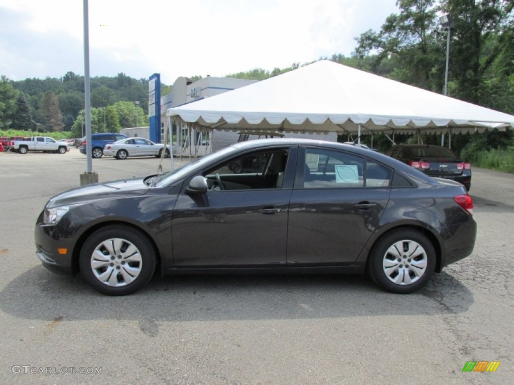 2014 Cruze LS - Tungsten Metallic / Jet Black/Medium Titanium photo #2