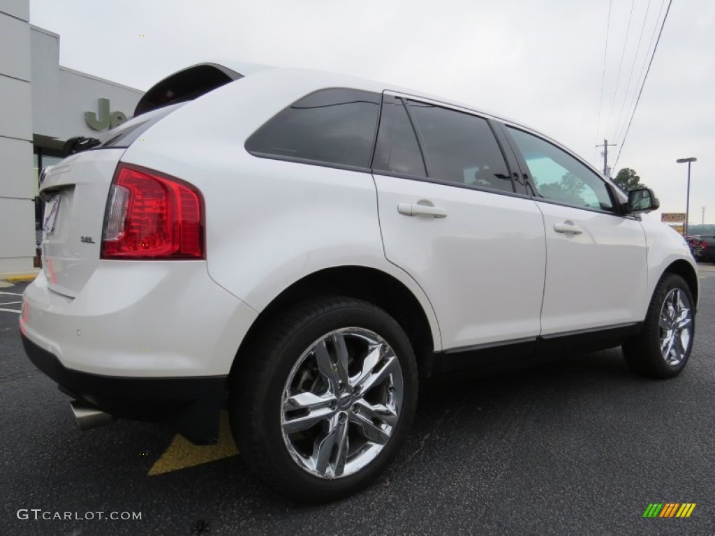 2012 Edge SEL - White Platinum Metallic Tri-Coat / Medium Light Stone photo #7
