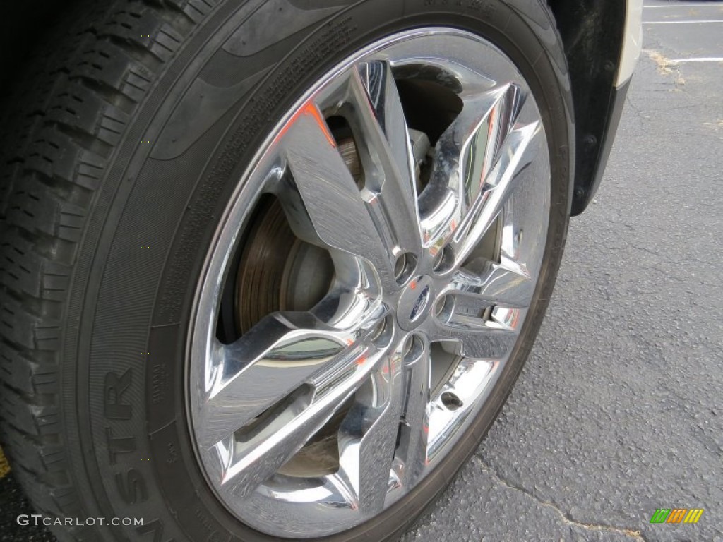 2012 Edge SEL - White Platinum Metallic Tri-Coat / Medium Light Stone photo #14