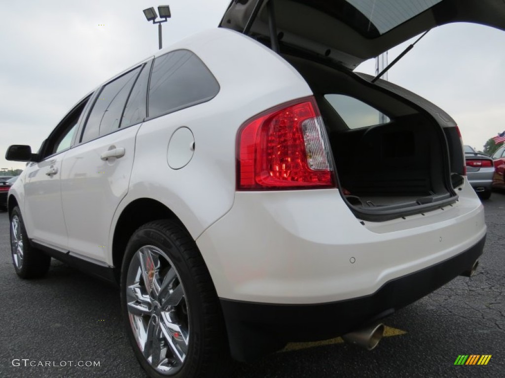 2012 Edge SEL - White Platinum Metallic Tri-Coat / Medium Light Stone photo #16