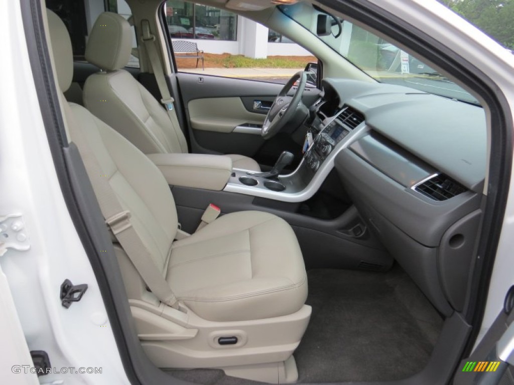2012 Edge SEL - White Platinum Metallic Tri-Coat / Medium Light Stone photo #19
