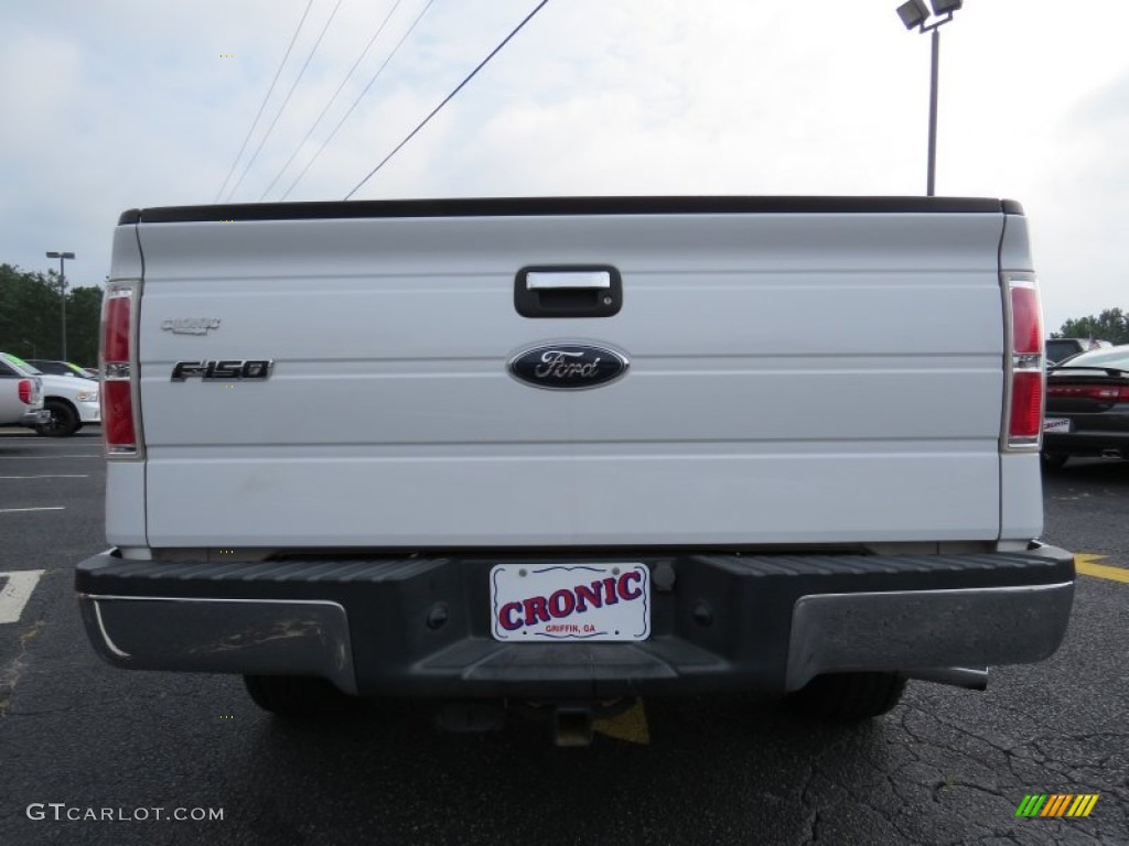 2010 F150 XLT SuperCab - Oxford White / Tan photo #6