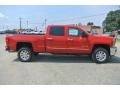 2015 Victory Red Chevrolet Silverado 2500HD LTZ Crew Cab 4x4  photo #6