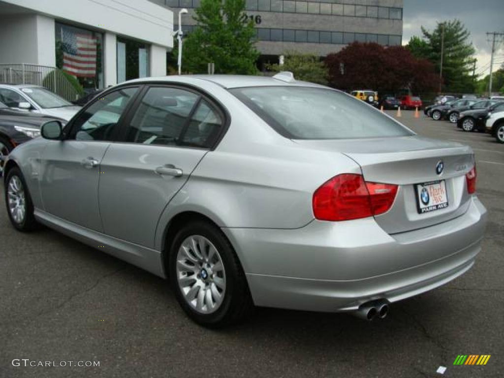 2009 3 Series 328xi Sedan - Titanium Silver Metallic / Grey Dakota Leather photo #6