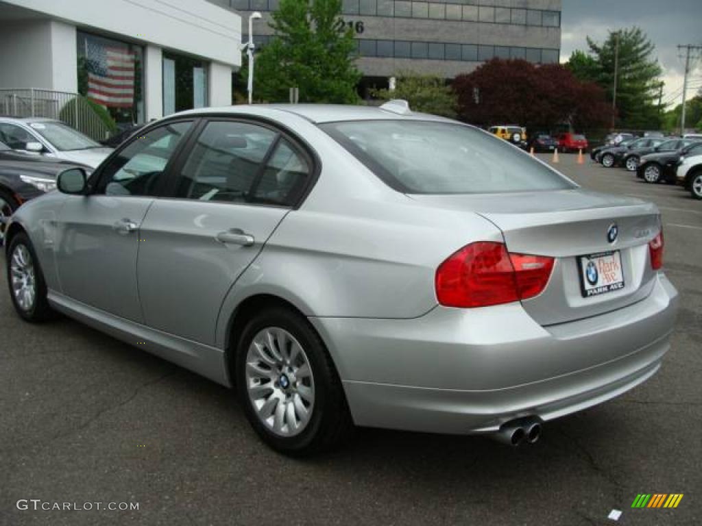 2009 3 Series 328xi Sedan - Titanium Silver Metallic / Grey Dakota Leather photo #6