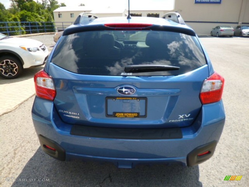 2014 XV Crosstrek 2.0i Premium - Quartz Blue Pearl / Ivory photo #6
