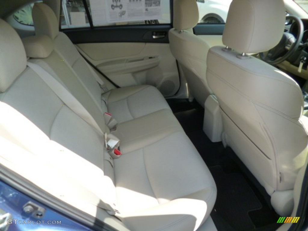 2014 XV Crosstrek 2.0i Premium - Quartz Blue Pearl / Ivory photo #12