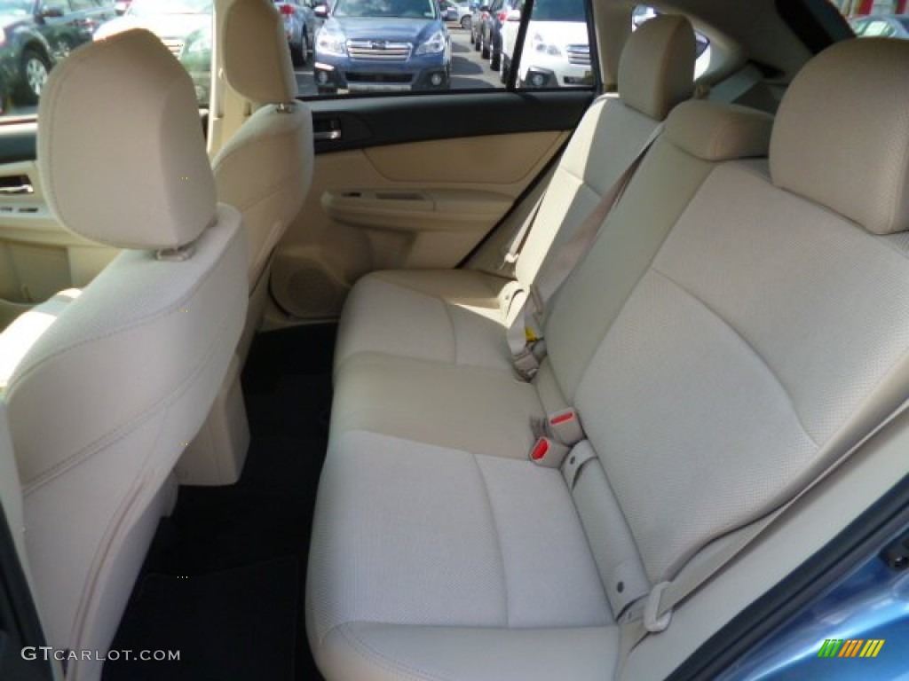 2014 XV Crosstrek 2.0i Premium - Quartz Blue Pearl / Ivory photo #14