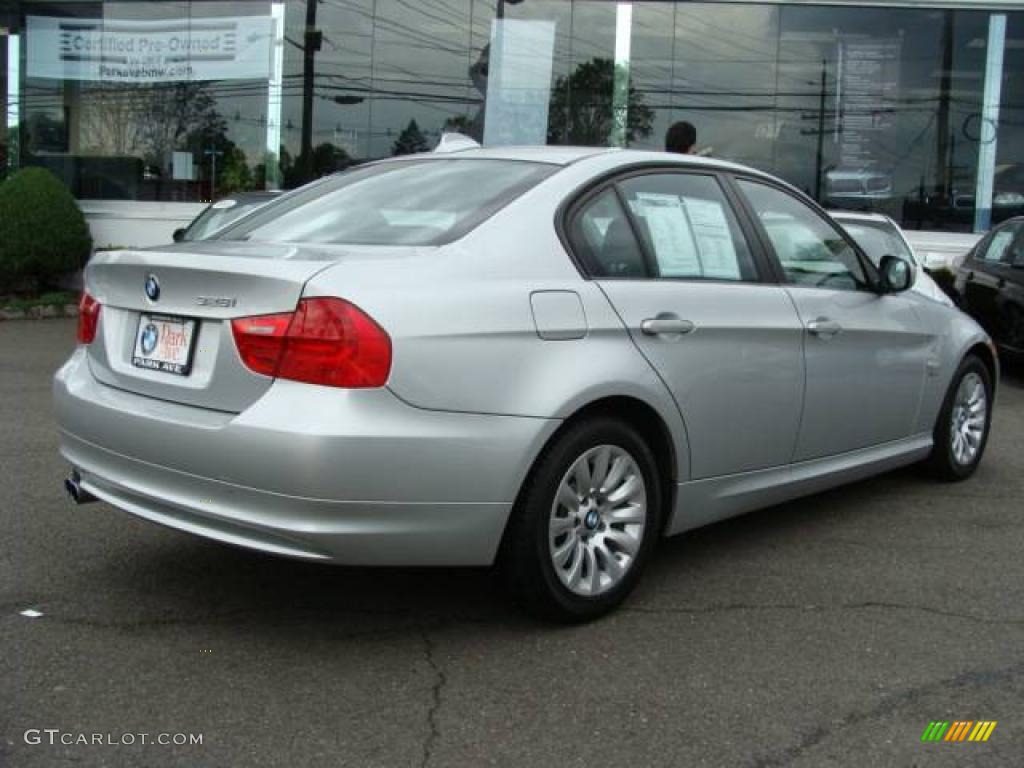 2009 3 Series 328xi Sedan - Titanium Silver Metallic / Grey Dakota Leather photo #8