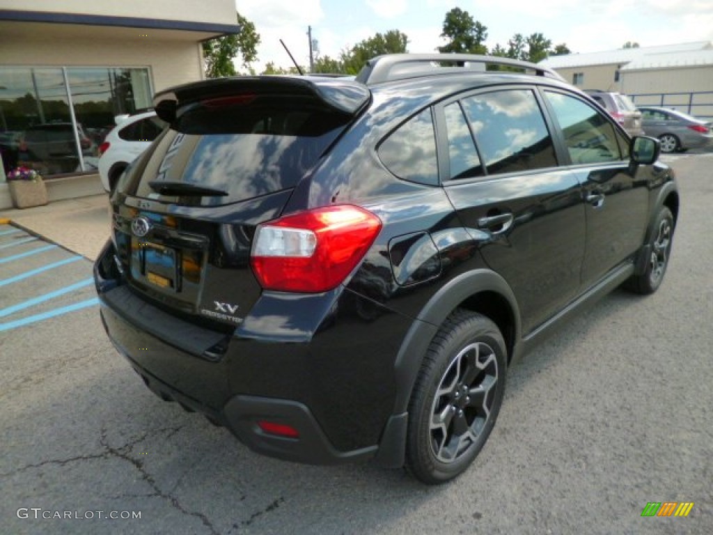 2014 XV Crosstrek 2.0i Premium - Crystal Black Silica / Ivory photo #7