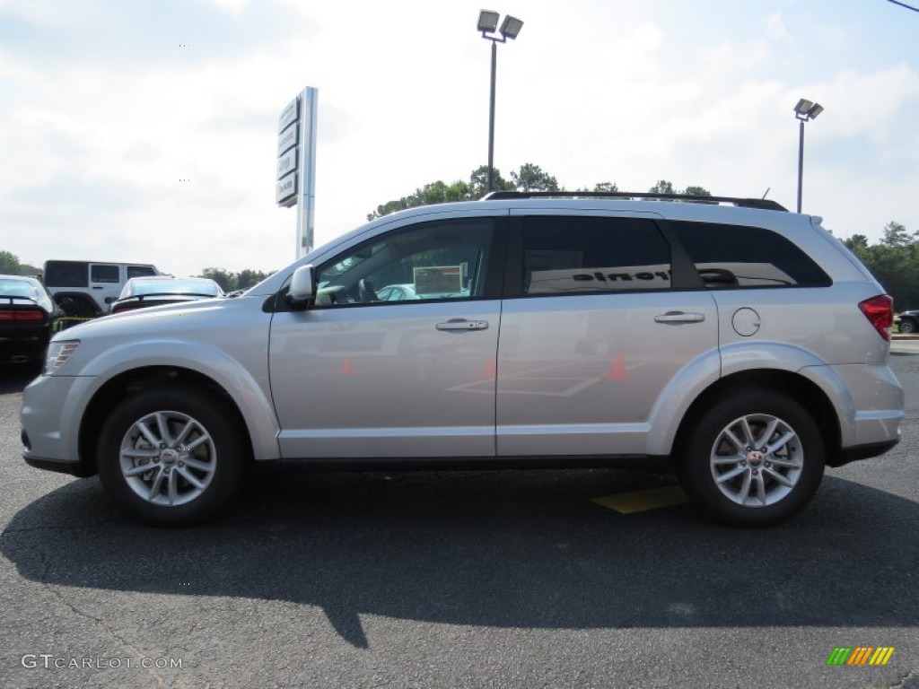 2014 Journey SXT - Bright Silver Metallic / Black photo #4