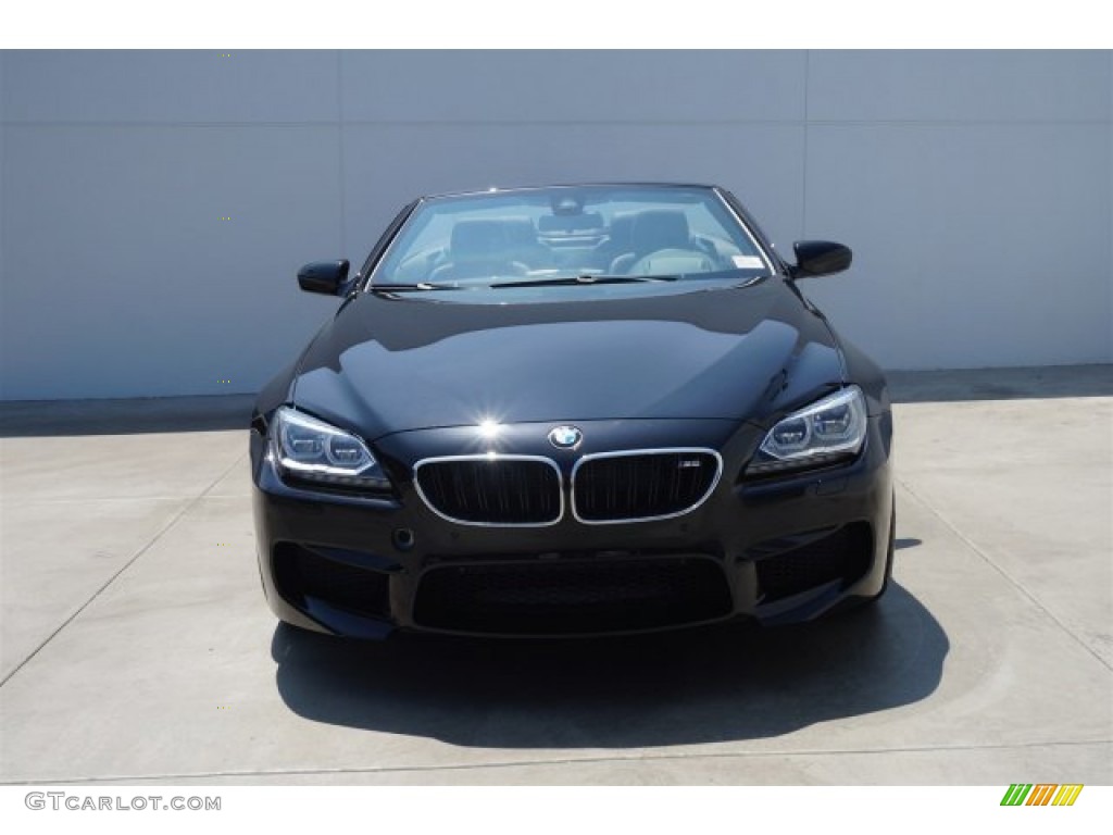 2015 M6 Convertible - Black Sapphire Metallic / Black photo #3