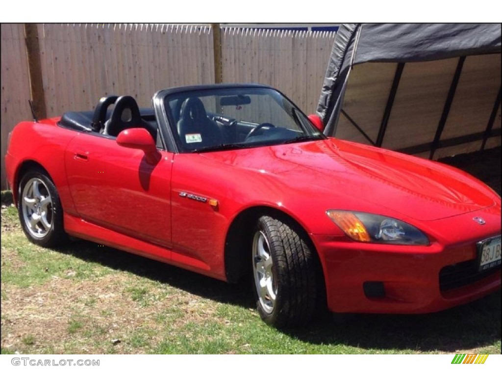 2000 S2000 Roadster - New Formula Red / Black photo #1