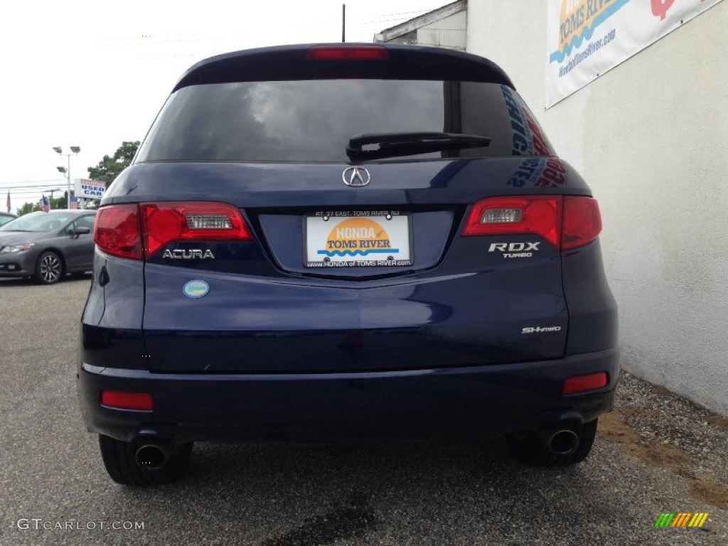 2009 RDX SH-AWD - Royal Blue Pearl / Taupe photo #8