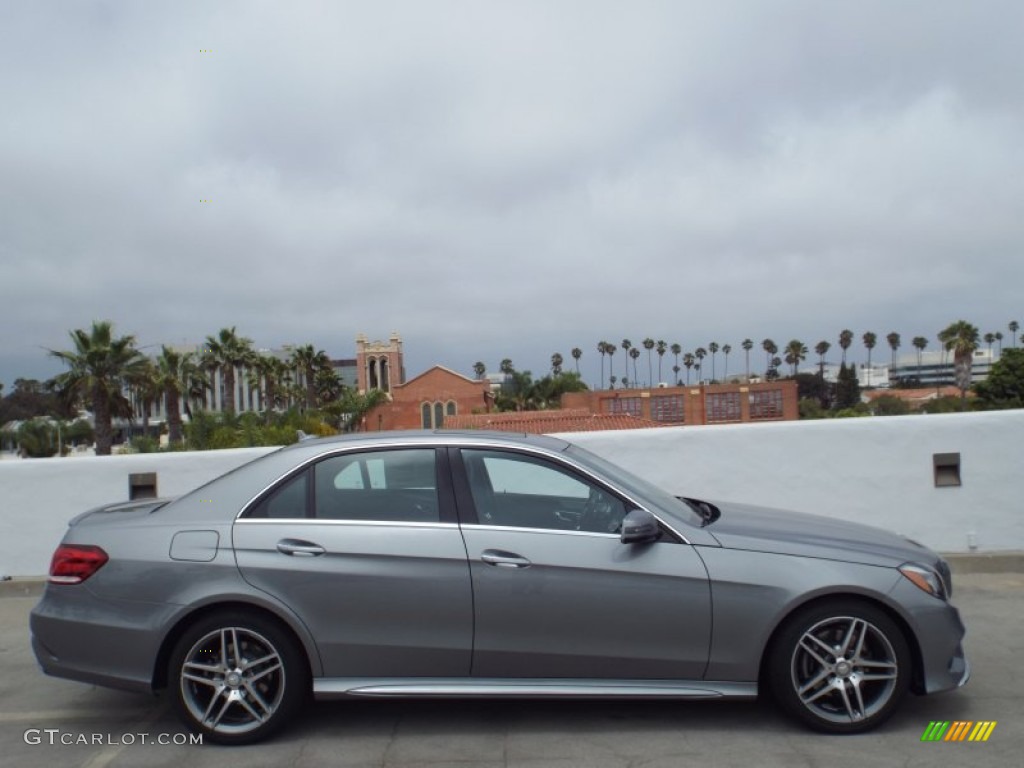 2014 E 350 Sport Sedan - Paladium Silver Metallic / Black photo #3