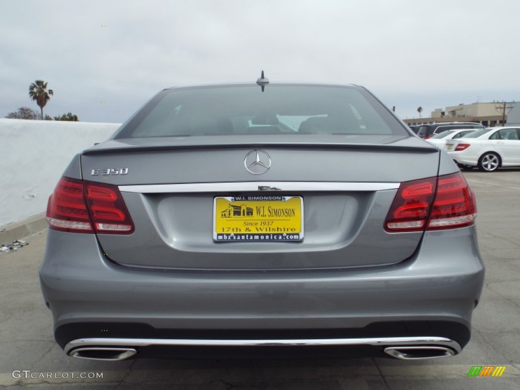 2014 E 350 Sport Sedan - Paladium Silver Metallic / Black photo #5