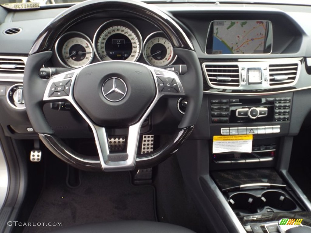 2014 E 350 Sport Sedan - Paladium Silver Metallic / Black photo #9