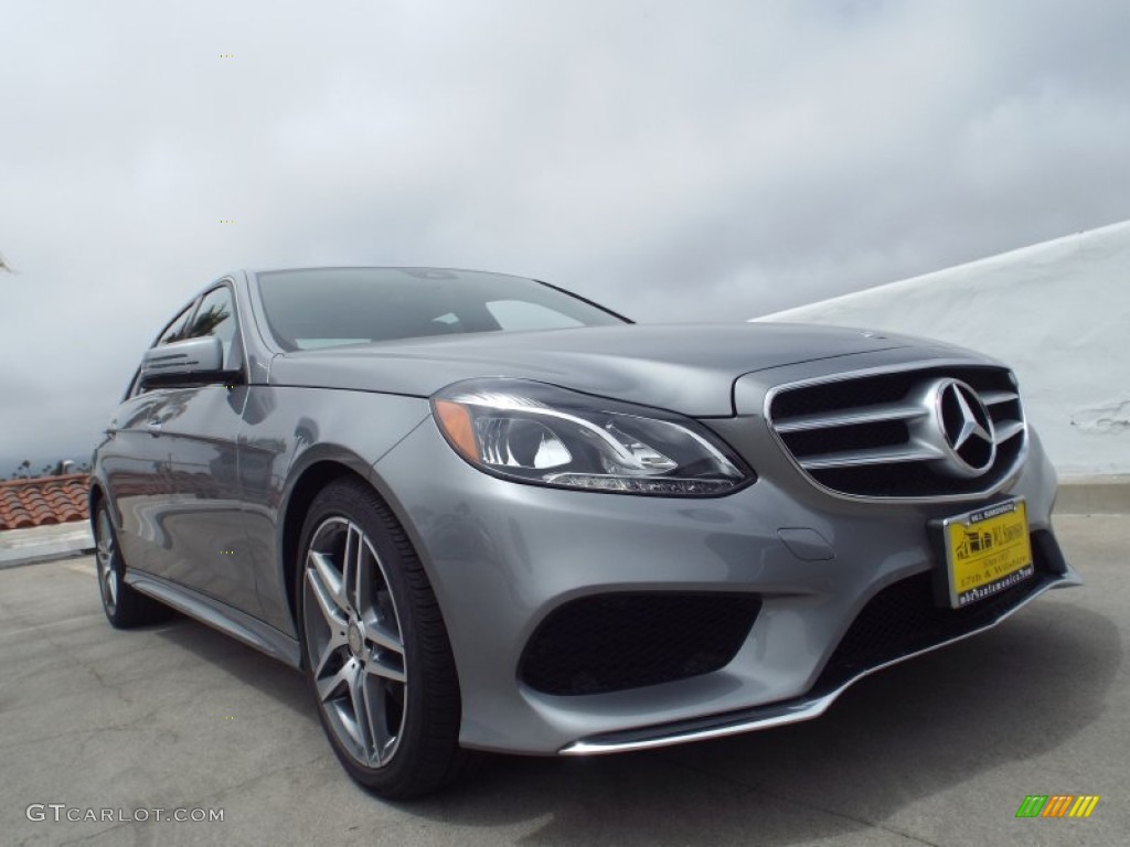 2014 E 350 Sport Sedan - Paladium Silver Metallic / Black photo #11