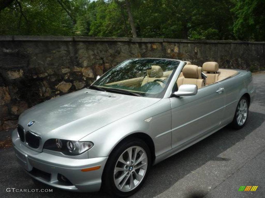 2006 3 Series 330i Convertible - Titanium Silver Metallic / Sand photo #4