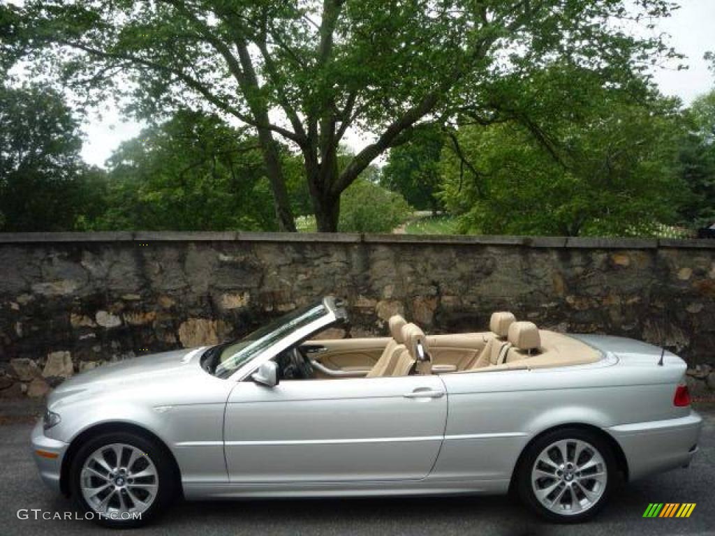 2006 3 Series 330i Convertible - Titanium Silver Metallic / Sand photo #5