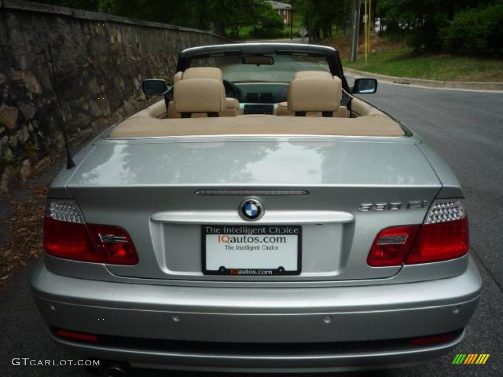 2006 3 Series 330i Convertible - Titanium Silver Metallic / Sand photo #6