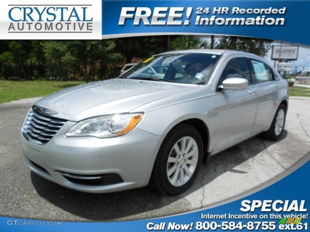 2011 200 Touring - Bright Silver Metallic / Black/Light Frost Beige photo #1
