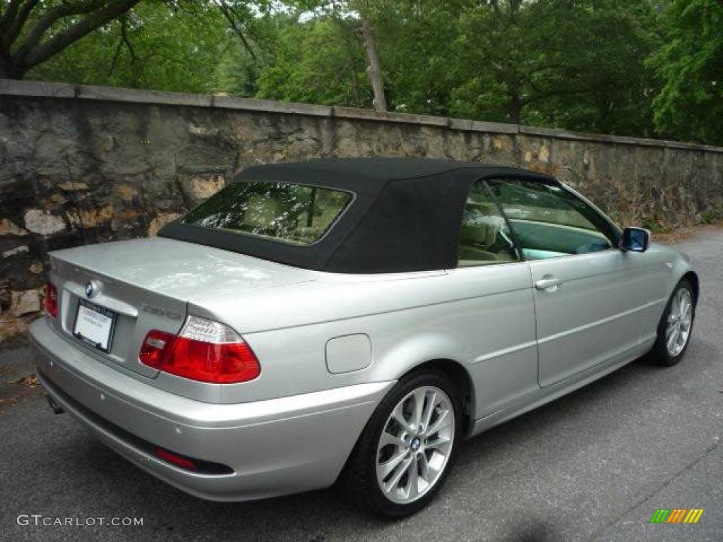 2006 3 Series 330i Convertible - Titanium Silver Metallic / Sand photo #13