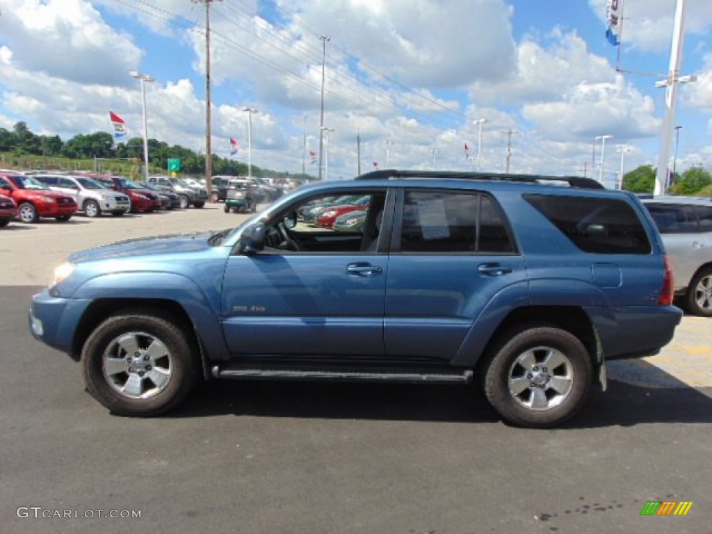 2004 4Runner SR5 4x4 - Pacific Blue Metallic / Stone photo #5