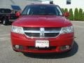 2010 Inferno Red Crystal Pearl Coat Dodge Journey SXT AWD  photo #2