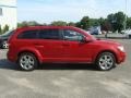 Inferno Red Crystal Pearl Coat - Journey SXT AWD Photo No. 9