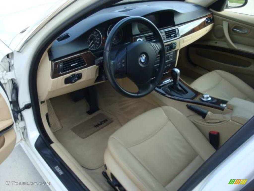 2006 3 Series 330xi Sedan - Alpine White / Beige photo #13