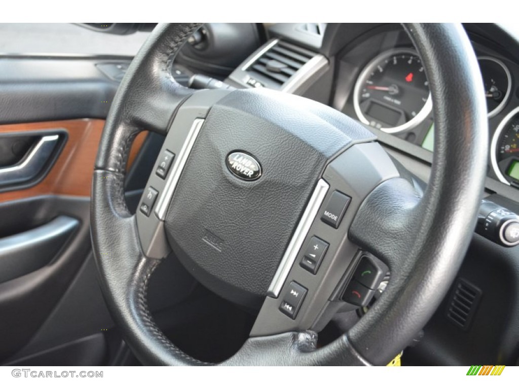 2007 Range Rover Sport Supercharged - Zermatt Silver Metallic / Ebony Black photo #43