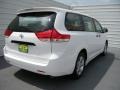 2014 Super White Toyota Sienna L  photo #4