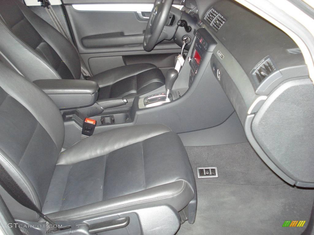 2008 A4 2.0T Special Edition quattro Sedan - Ibis White / Black photo #9